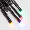 Гирлянда светодиодная Твинкл Лайт 20м 200LED мультиколор 20Вт 220-240В IP65 8 режимов провод ПВХ черн. (контроллер не в компл.) Neon-Night 303-149