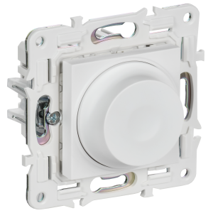 SKANDY Светорегулятор поворотный 600Вт SK-D01W арктический белый IEK
