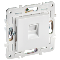 SKANDY Розетка компьютерная RJ45 кат.6 SK-K02W арктический белый IEK
