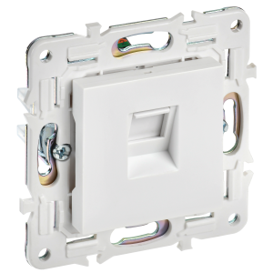SKANDY Розетка компьютерная RJ45 кат.6 SK-K02W арктический белый IEK