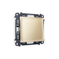 MA601010 Комплект механизма 1-кл выключателя ALFA Шампань QUANT (AP6010, VM101) AMBRELLA VOLT