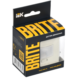 BRITE Датчик движения ДС10-1-БрКр бежевый IEK