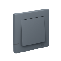 ATLASDESIGN 1-клавишный ВЫКЛЮЧАТЕЛЬ, сх.1, 10АХ, в сборе, быстрозажим. клем., ГРИФЕЛЬ ATN000712S