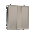 MS365010 Комплект механизма 3-кл выключателя SIGMA Серо-бежевый матовый 10A-250V QUANT PRO (SP3650, PR133)