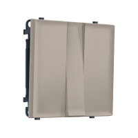 MS365010 Комплект механизма 3-кл выключателя SIGMA Серо-бежевый матовый 10A-250V QUANT PRO (SP3650, PR133)