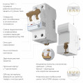 W922P324 / Дифференциальный автомат  1P+N 16 A  10 mА  6 kА  C A