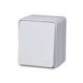 ATLASDESIGN PROFI IP54 О/У 1-клавишный ПЕРЕКЛЮЧАТЕЛЬ, сх.6, 10АХ, БЕЛЫЙ ATN540161