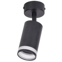 Светильник 4006 GU10 настенно-потолочный черн. IEK LT-USB0-4006-GU10-1-K02