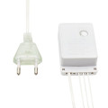 Гирлянда светодиодная Мишура LED 3м 288LED красн. 18Вт 220-240В IP20 провод ПВХ прозр. Neon-Night 303-602
