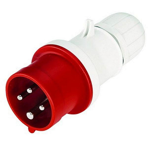 Вилка кабельная IP44 16A 3P+E+N 400V (упак. 10шт)