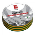 Изолента класс А 0.18х19мм (рул.20м) желт./зел. EKF plc-iz-a-yg