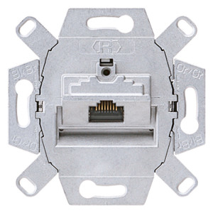 Розетка компьютерной RJ45 Jung, скрытый монтаж, UAE8UPOK6