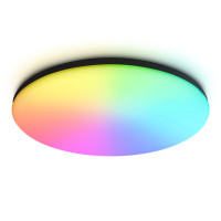 Умный светодиодный светильник с пультом 3000K-6500K+RGB 30Вт IP54 (Tuya,Smart Home,Яндекс Алиса)