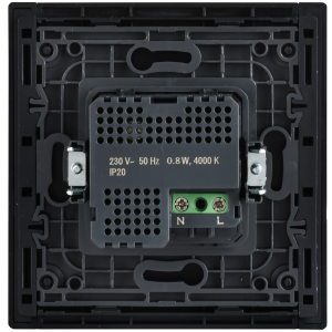 FORTE&PIANO Подсветка LED встраиваемая с датчиком движения FP656M металл шампань IEK