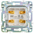 SKANDY Аудиорозетка 4-местная SK-A01Sa песочный IEK