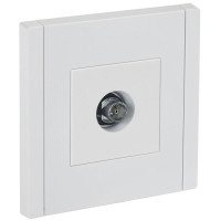 Розетка TV оконечная FORTE&PIANO FP228 бел. IEK FP-A10-O-K01