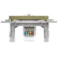 FLITE Розетка компьютерная RJ45 категория 5Е UTP РК5е-1-0-ФлО оливковый IEK