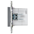 SKANDY Розетка USB A+C 3,1А SK-R14Gr серый IEK
