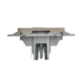 FLITE Розетка компьютерная RJ45 категория 6 UTP РК6-1-0-ФлЛ льняной IEK