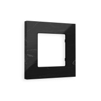 AF930701 Рамка ALFA Grand Черный мрамор 1-ая AMBRELLA VOLT