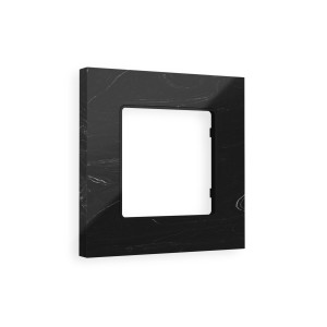 AF930701 Рамка ALFA Grand Черный мрамор 1-ая AMBRELLA VOLT
