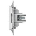 FLITE Розетка 2-местная компьютерная RJ45 категория 6 UTP РК6-2-0-ФлБ белый IEK