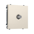 MS333050 Комплект механизма TV розетки SAT SIGMA Бежевый матовый 5-2400MHz 3.5dB QUANT PRO (SP3330, PR215)