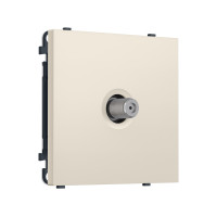 MS333050 Комплект механизма TV розетки SAT SIGMA Бежевый матовый 5-2400MHz 3.5dB QUANT PRO (SP3330, PR215)