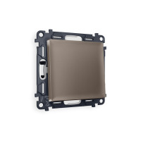 MA631030 Комплект механизма 1-кл перекрестного выключателя ALFA Темная бронза матовый QUANT (AP6310, VM112) AMBRELLA VOLT