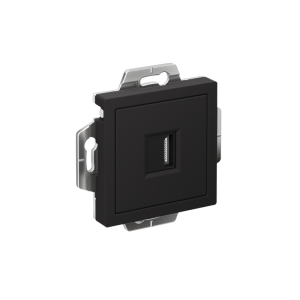 ATLASDESIGN РОЗЕТКА HDMI, механизм, КАРБОН ATN001080