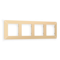 AF110604 Рамка ALFA Line Шампань 4-ая AMBRELLA VOLT