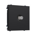 MS993050 Комплект механизма TV розетки SAT SIGMA Черный Мягкое касание 5-2400MHz 3.5dB QUANT PRO (SP9930, PR215)