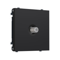 MS993050 Комплект механизма TV розетки SAT SIGMA Черный Мягкое касание 5-2400MHz 3.5dB QUANT PRO (SP9930, PR215)