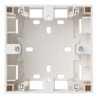 Коробка для накладного монтажа RIKETT, белый сатин (35996 MW)