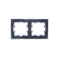 BRITE Рамка 2-местная IP44 РУ-2-БрШ-44 шампань IEK