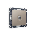 MA373010 Комплект механизма TV розетки оконечной ALFA Серо-бежевый матовый 50-870 MHz 1dB QUANT (AP3730, VM202) AMBRELLA VOLT