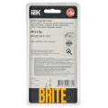 BRITE Рамка 2-местная РУ-2-1-Бр металл шампань RE AL IEK