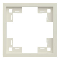 Одноместная рамка, кремовый сатин (35810 MC)