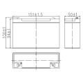 Аккумуляторные батареи MNB Battery MM 612