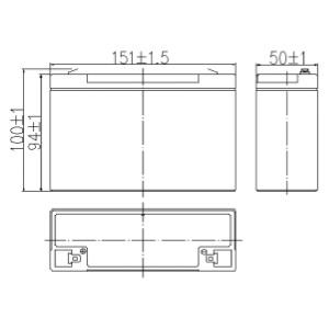 Аккумуляторные батареи MNB Battery MM 612