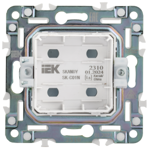 SKANDY Заглушка с суппортом SK-C01N металл никель IEK