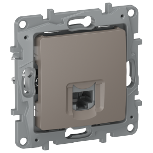 IEKETIKA Розетка компьютерная RJ45 категория 6 UTP 6714531 капучино IEK