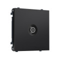 MS813005 Комплект механизма TV розетки оконечной экранированной SIGMA Черный матовый 5-1000MHz 3dB QUANT PRO (SP8130, PR199)