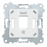 Суппорт для одиночной информационной розетки (32976) RIKETT