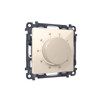 MA305710 Комплект механизма терморегулятора с датчиком для теплого пола с подсветкой 16A-250V ALFA Бежевый глянец QUANT (AP3057, VM1381) AMBRELLA VOLT