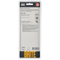 BRITE Рамка 3-местная РУ-3-1-Бр металл латунь RE IEK
