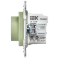 SKANDY Термостат электронный с индикацией SK-T01G мятный IEK