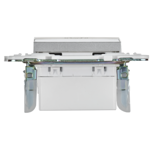 SKANDY Кнопка звонка с индикацией для отелей 10А SK-V17S серебряный IEK