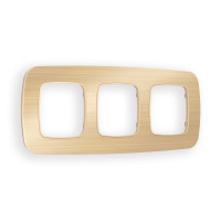 OF580303 Рамка OMEGA Radian Шампань Металл шлифованный 3-ая AMBRELLA VOLT