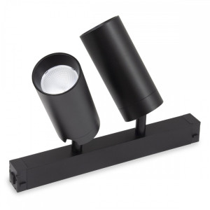 Трековый светильник PLAIN CYLINDER AM590 2X10W 3000K BK